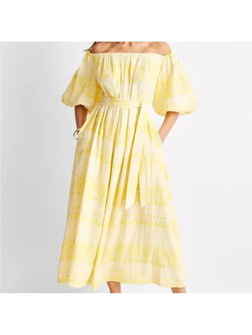 Future Collective Yellow Dress